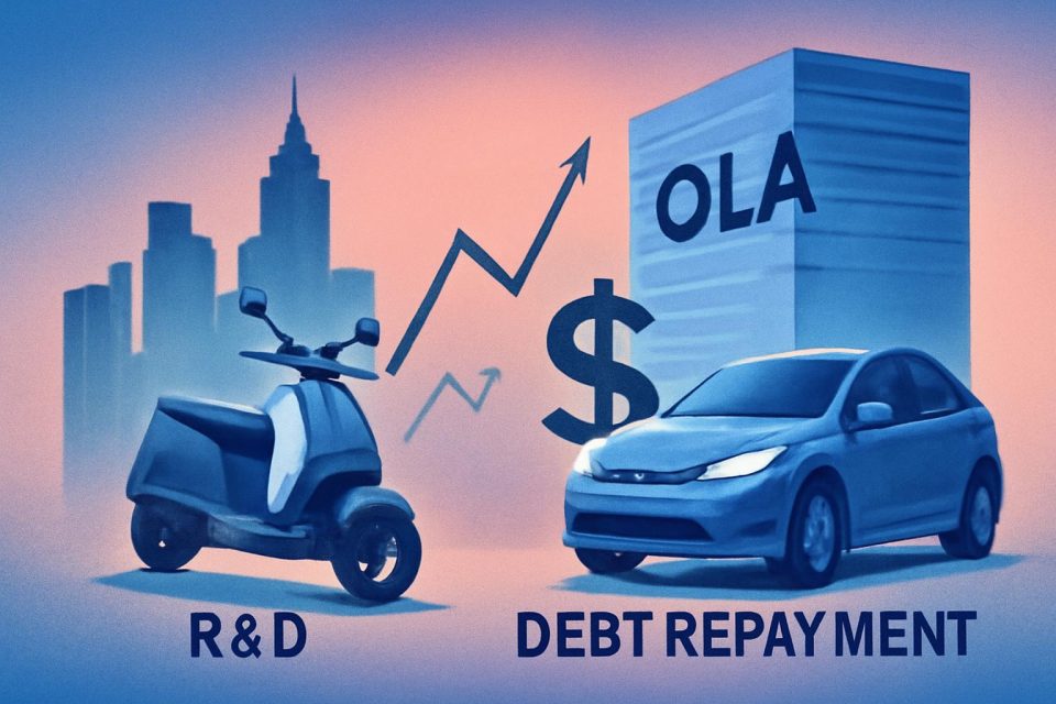 Ola Electric Redirects ₹475 Cr IPO Funds from R&D to Debt Repayment