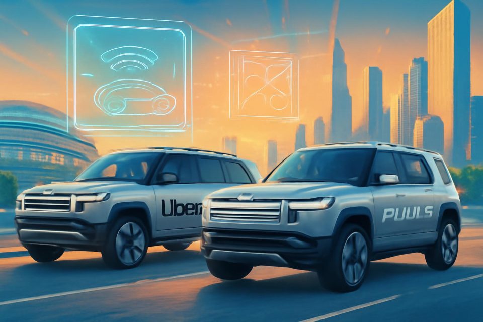 Uber to Invest $1.25 Billion in Rivian for Robotaxi Expansion