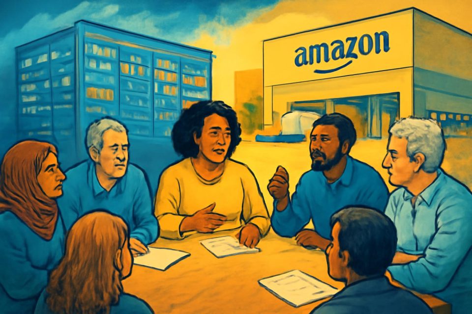 Public Preference: Amazon Warehouses Over Data Centers