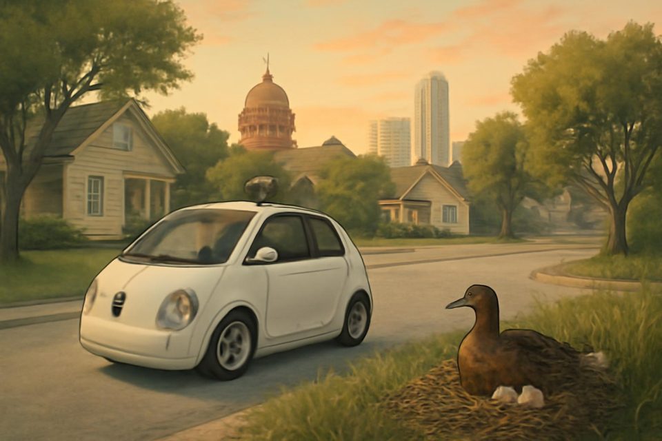 Outrage in Austin After Self-Driving Car Kills Local Duck