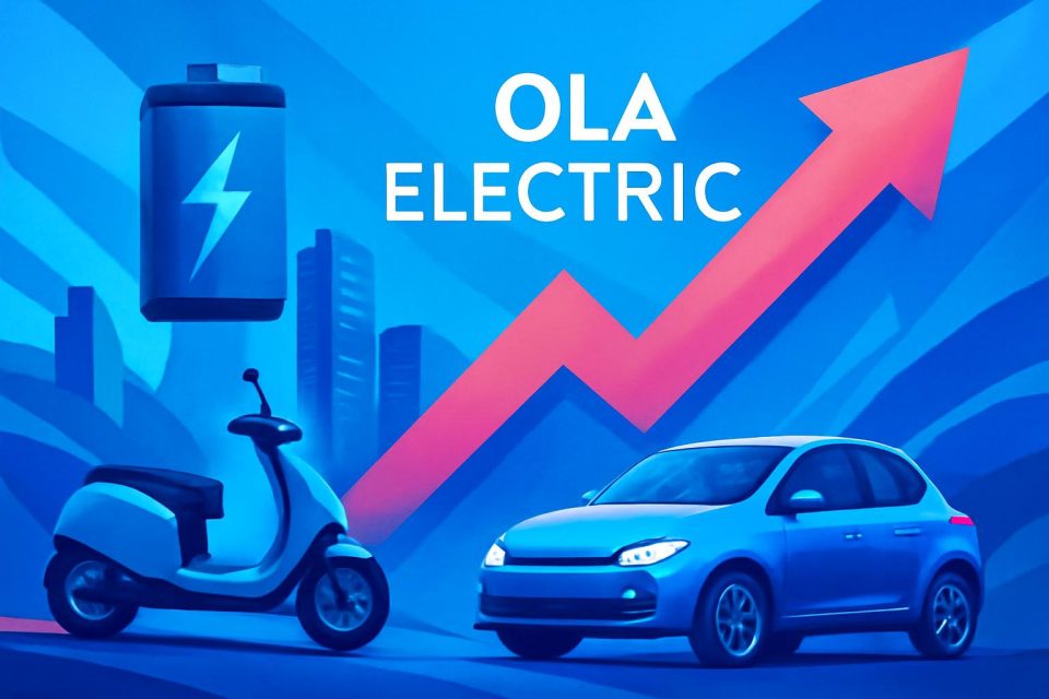Ola Electric Shares Surge 20%, Reaching Upper Circuit Limit