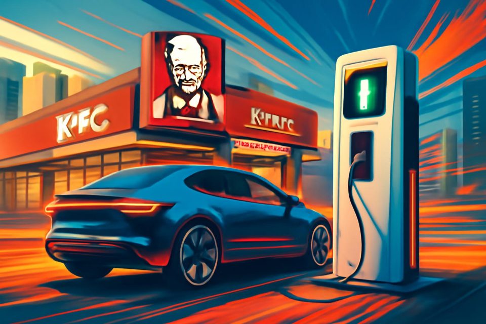 BYD and KFC Launch Quick EV Charging Drive-Thrus in China