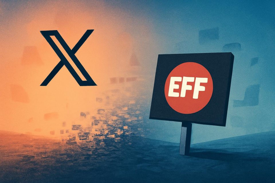 EFF Exits X Amid Declining Engagement Metrics