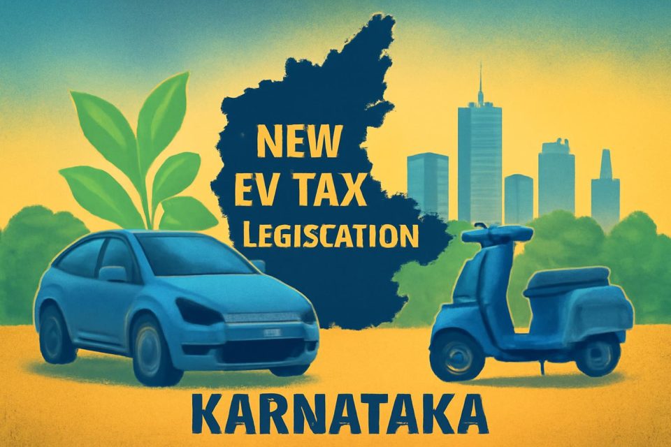 Karnataka Implements Lifetime Tax on Electric Vehicles, Exempts Two-Wheelers