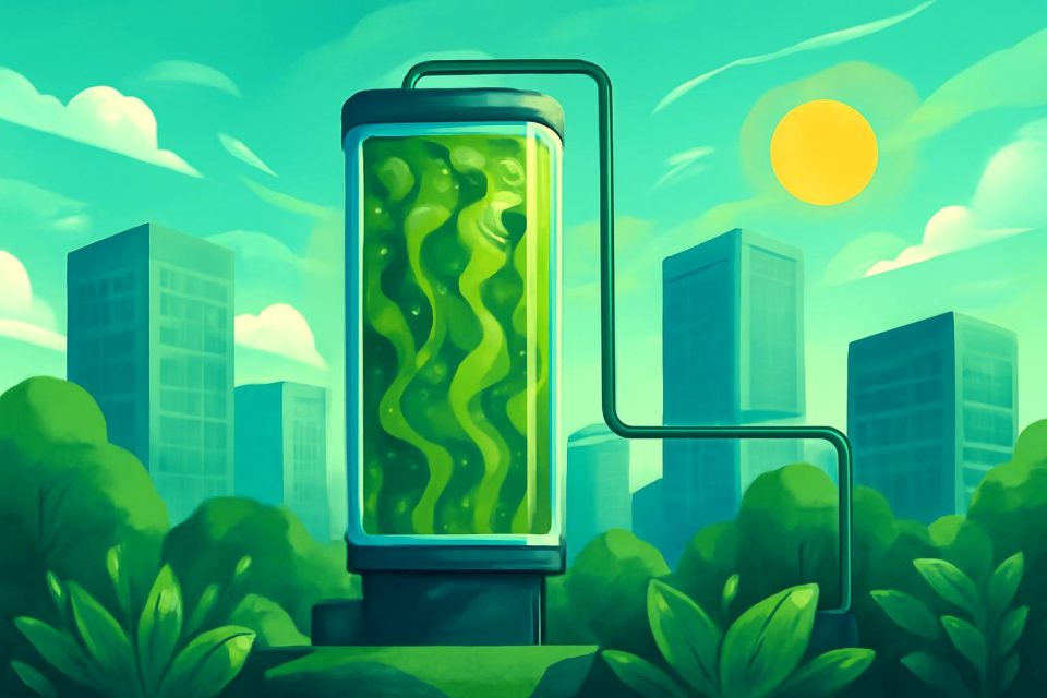 Greengine Introduces Innovative Vertical Algal Biofilm Carbon Capture Unit