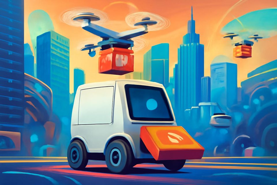 Barclays Predicts $1 Food Delivery Costs with Autonomous Robots and Drones