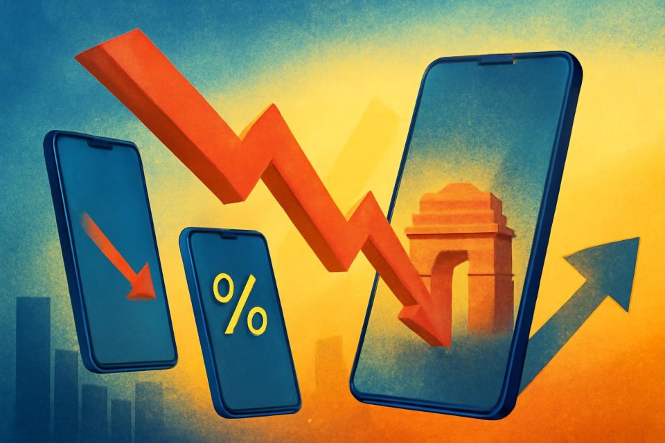 India's Smartphone Shipments Hit Six-Year Low in Q1 2026