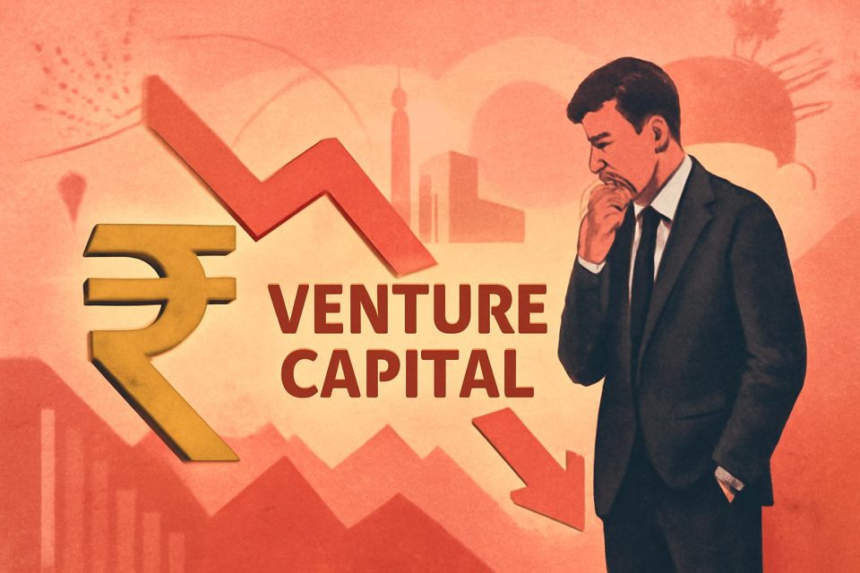 Indian Startups Experience Significant Decline in VC Funding