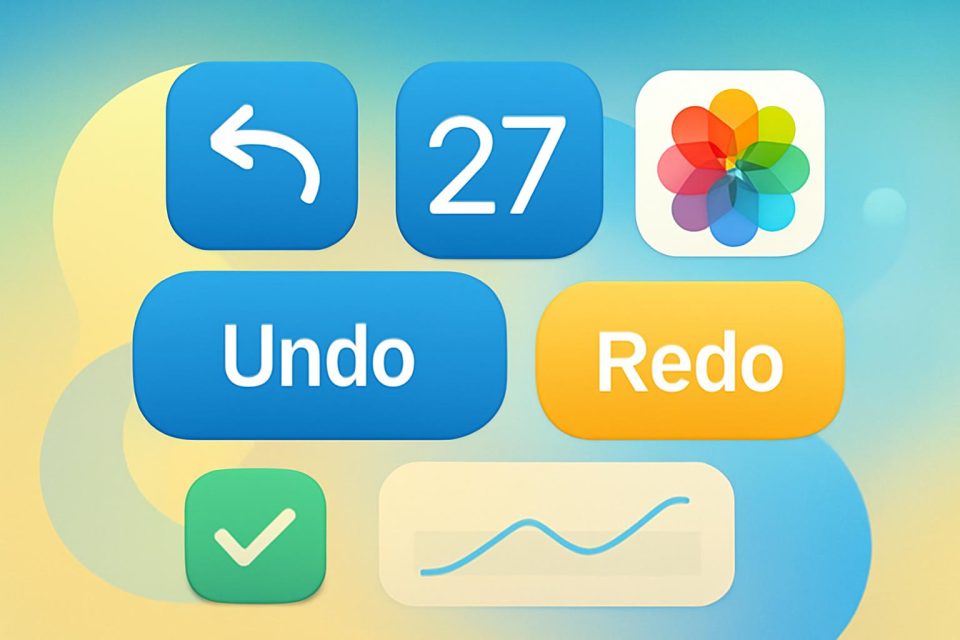 Apple Tests 'Undo' and 'Redo' Features for iPhone Home Screen in iOS 27