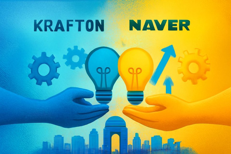 KRAFTON and Naver Unveil ₹6,000 Crore Fund for Indian Startups