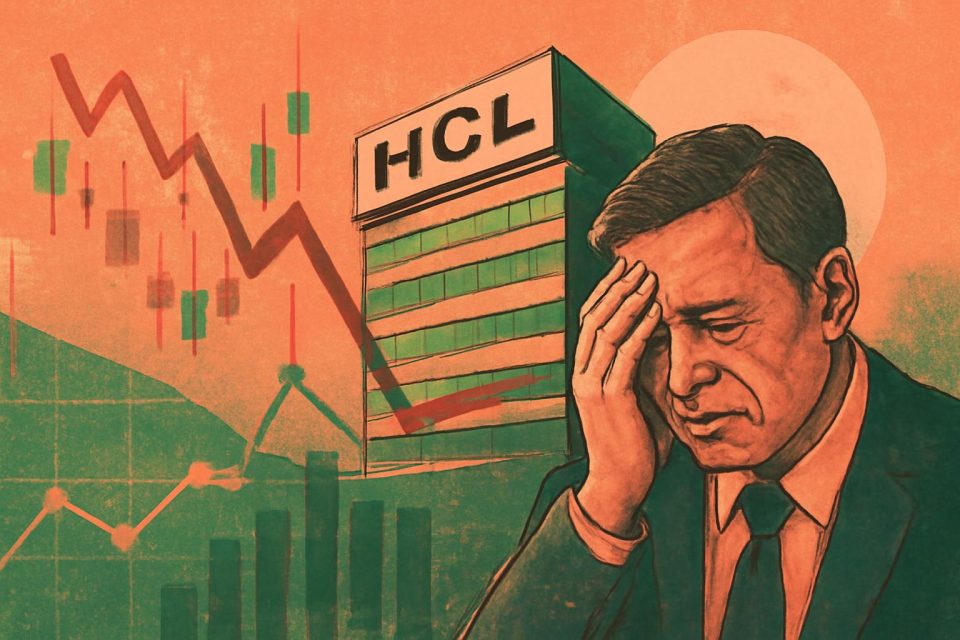 HCLTech Shares Drop Nearly 10% Amid Weak Growth Forecast