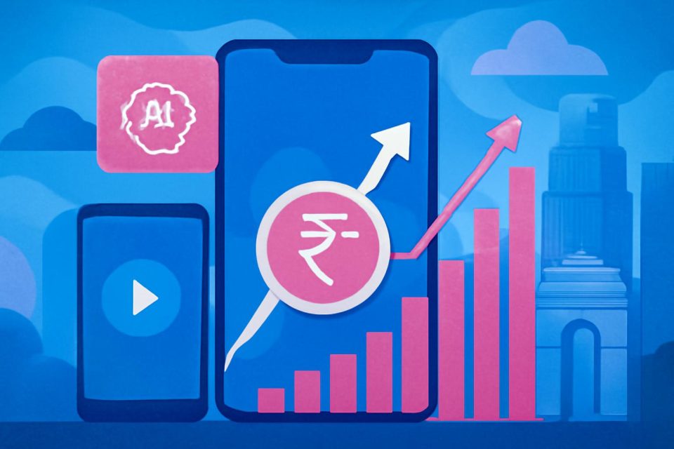 India's Mobile App Revenue Soars 33% to $300 Million in Q1