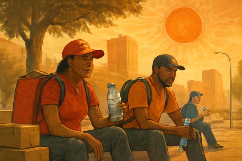 IFAT Advocates for Heatwave Protections for Gig Workers