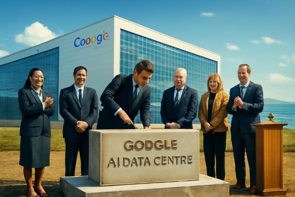 Ashwini Vaishnaw Attends Google Data Centre Foundation Ceremony in Visakhapatnam