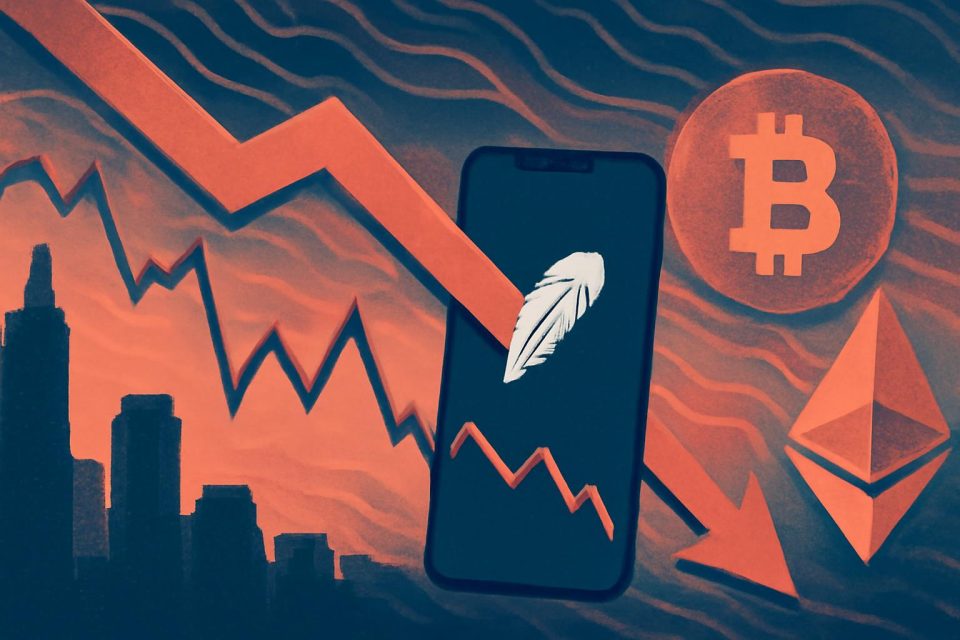 Robinhood Shares Decline Amid Crypto Market Challenges