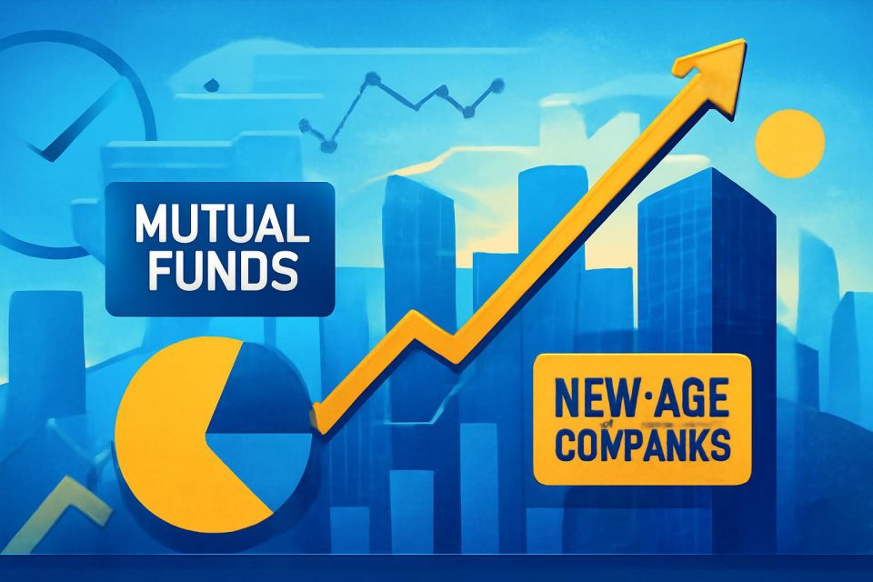 Domestic Mutual Funds Boost Stakes in New-Age Companies Amid FPI Selloff