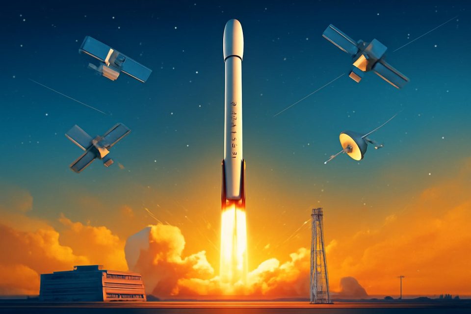 Foxconn's Second-Generation Satellites Launched via SpaceX Falcon 9