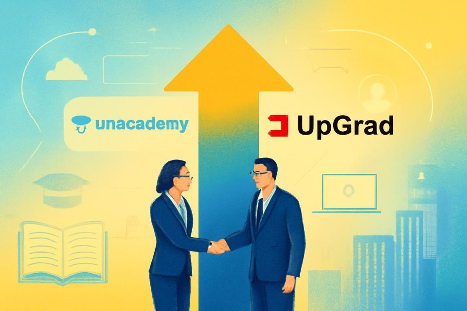 UpGrad to Acquire Unacademy for ₹2,055 Crore Amid Edtech Consolidation