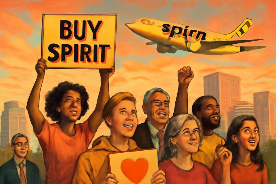 TikToker Proposes Buying Spirit Airlines Amid Sudden Collapse