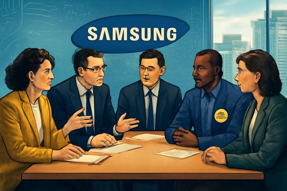 Samsung's Chairman Calls for Urgent Resolution of Union Pay Disputes