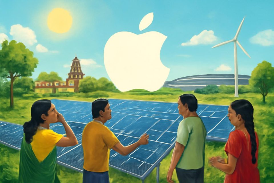 Apple Commits Rs 100 Crore to Renewable Energy in India