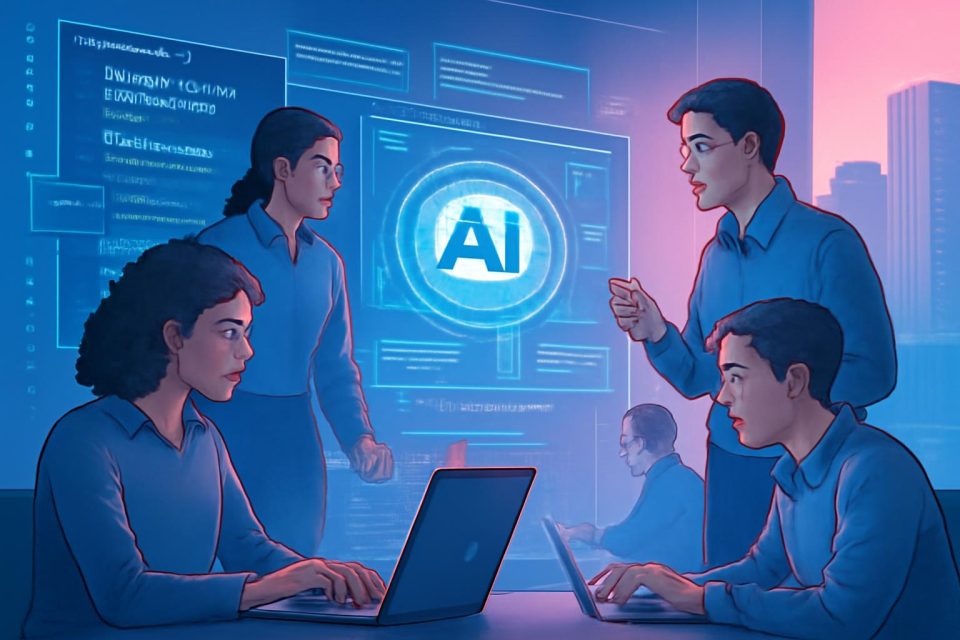 AI Takes Center Stage in Code Development for Major Tech Firms