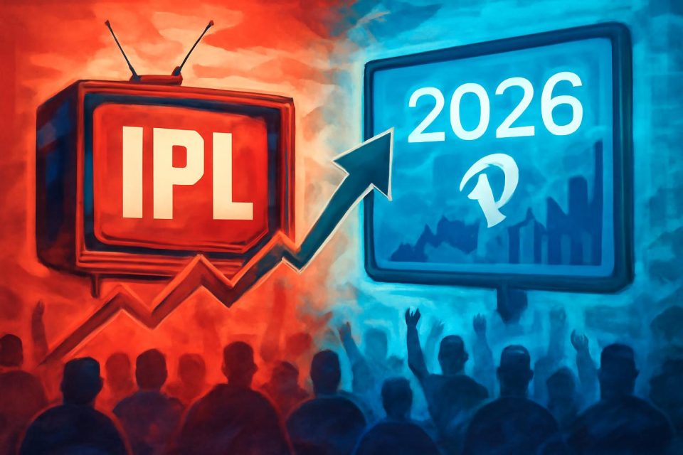 IPL 2026 Sees TV Ratings Decline Amid Digital Streaming Growth