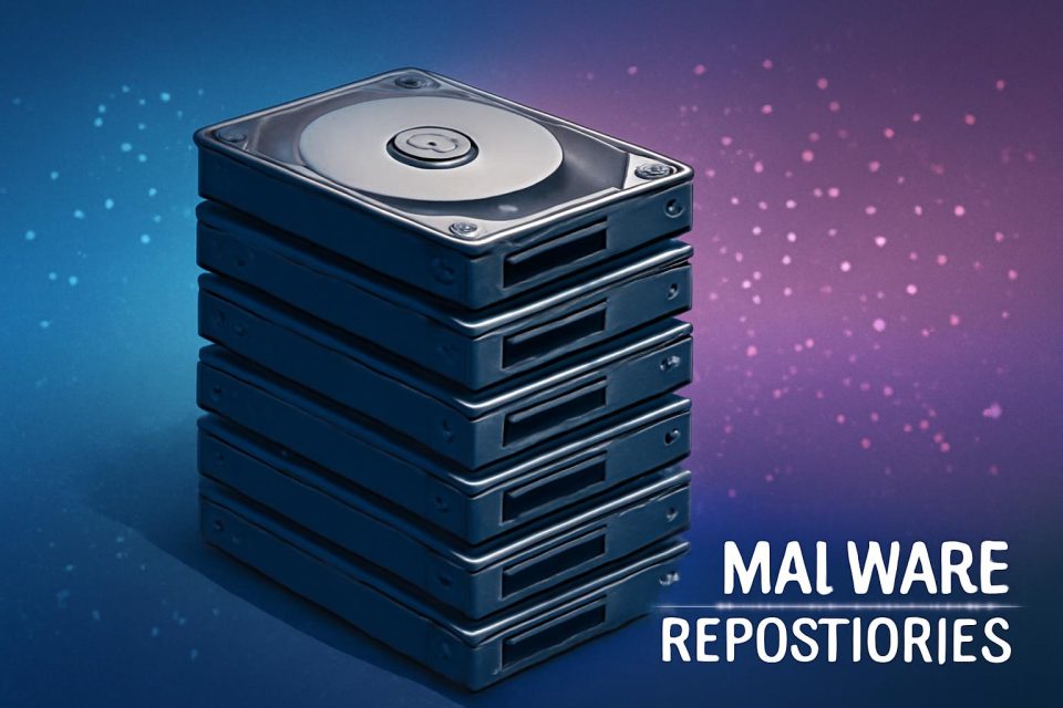 Visualizing Malware Repositories: A Stacked Hard Drive Comparison