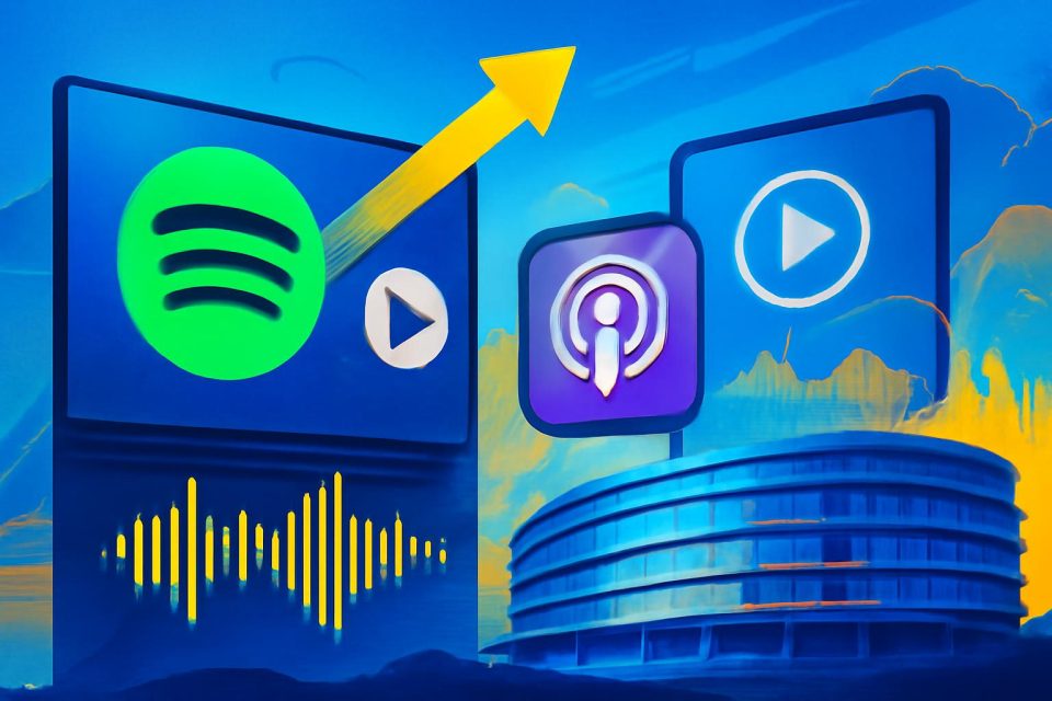 Spotify to Integrate Apple’s Video Podcast Technology for Creators