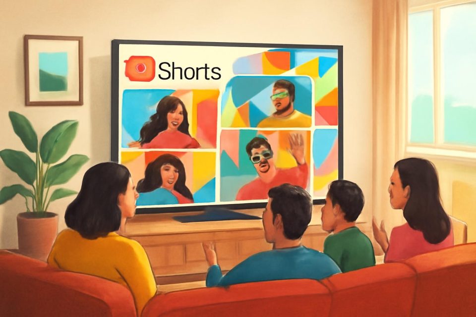 YouTube Shorts Surpass 2 Billion Monthly Viewing Hours on TVs