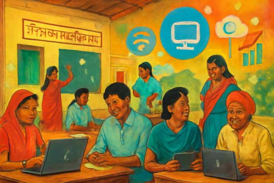 Access and empowerment: how ‘infopreneurs’ bridge digital gaps in rural India