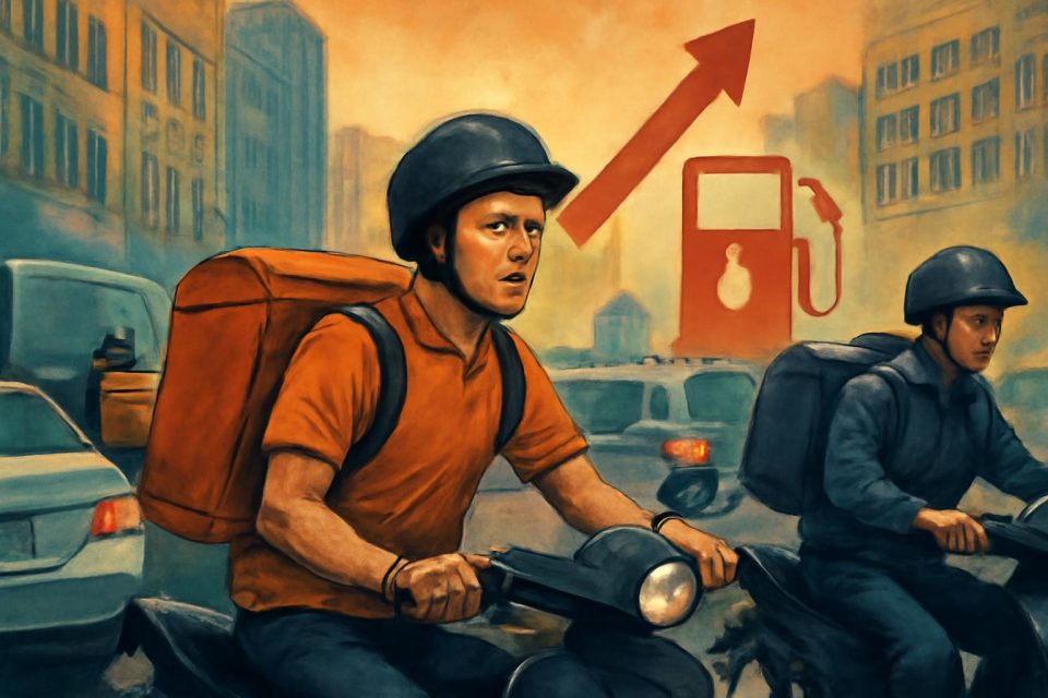 Delivery Riders Face Challenges as Incentives Decline