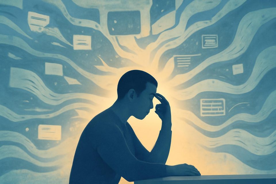 The Impact of Information Overload on Deep Thinking