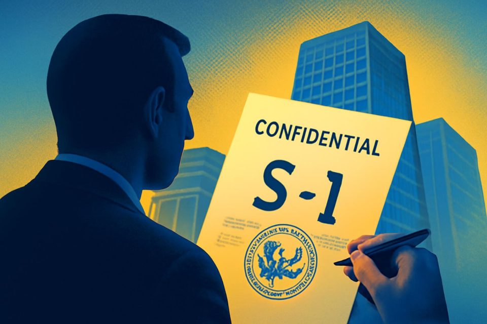 Confidential submission of draft S-1 to the SEC