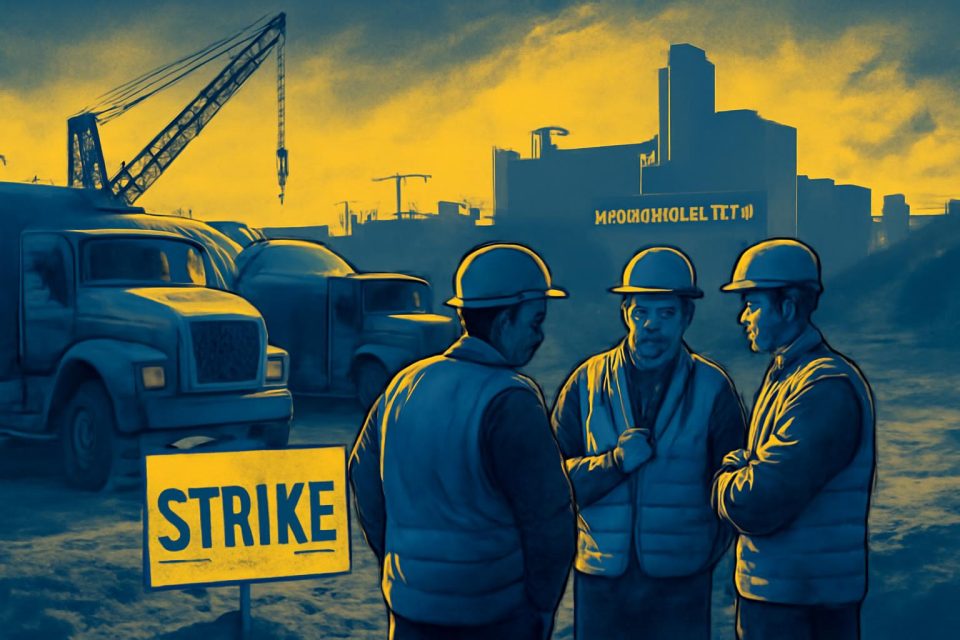 Concrete Delivery Strike Disrupts Samsung and SK Hynix Chip Plant Operations
