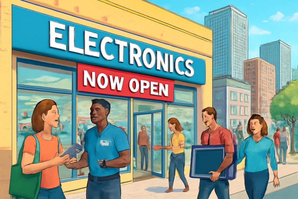 Electronics Mart India Expands Amid Job Loss Concerns in Tech Hubs