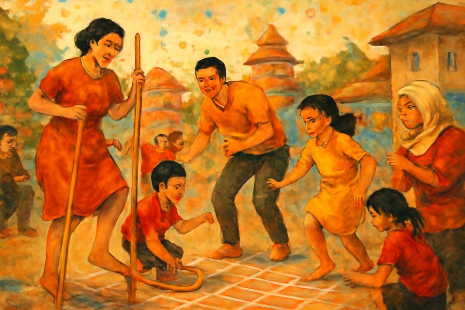Indonesians Rediscover Joy Through Traditional Children's Games