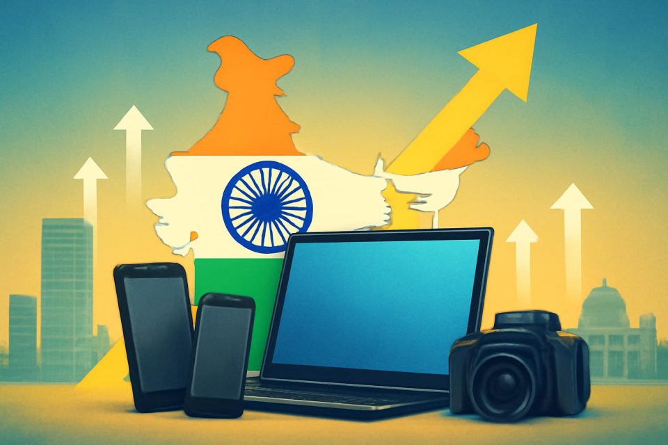 India's Electronics Exports Surge 11.62% to $5.09 Billion in May